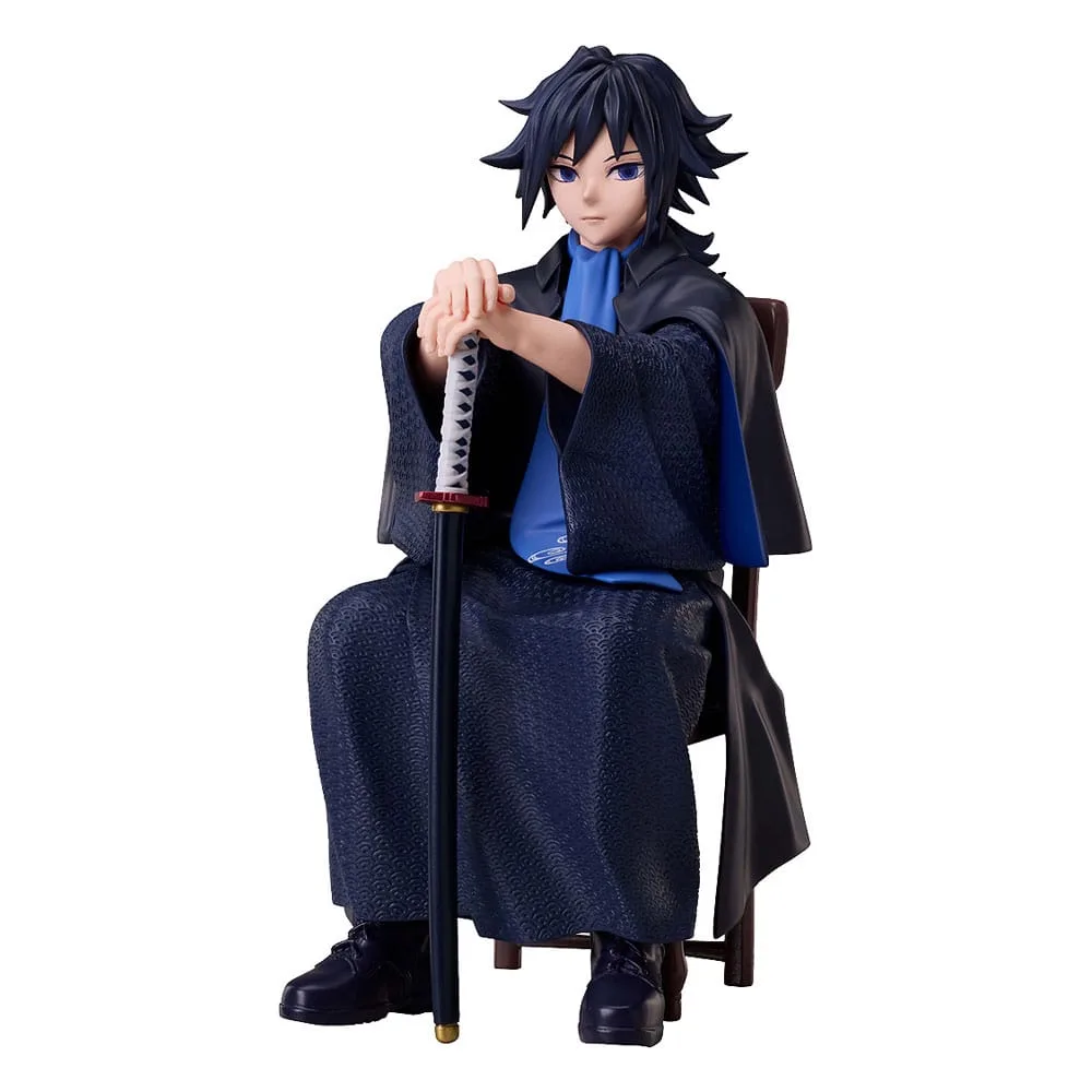 Demon Slayer Sitzende Pfeiler Statue : Giyu Tomioka von Aniplex – Produktfoto