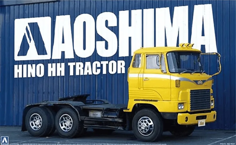 Modelbouwpakket Landbouwvoertuigen - 00773 Hino HH Tractor Truck Plastic - 1:32 - Modelbouw från Aoshima i Flerfärgad – produktbild