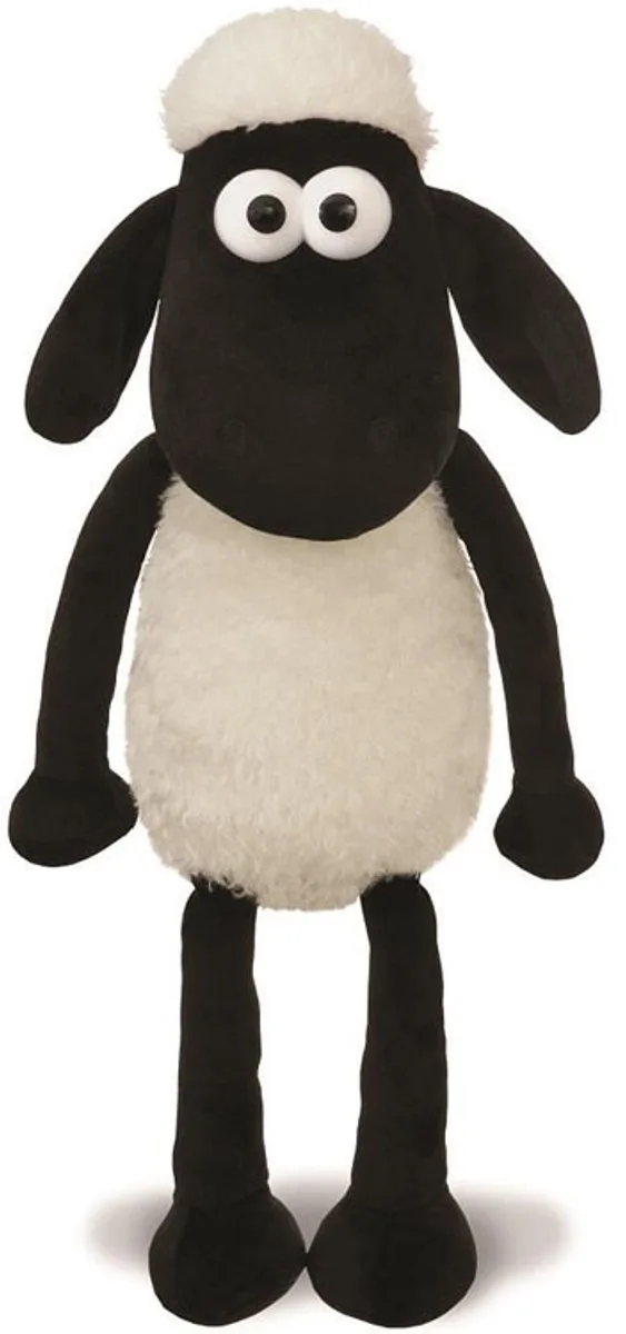 Baranek Shaun Serie - Knuffel Baranek Shaun - 30 cm - en Zwart - Zachte Materiaal by Aurora in White – product photo