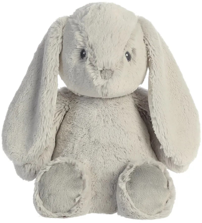 Grijze Haas Baby Knuffel | Dewey Dusk | ebba Baby | Aurora | Knuffels | Knaagdieren | Konijn | 32 cm | Speciaal voor Baby's de Aurora en Gris – photo produit