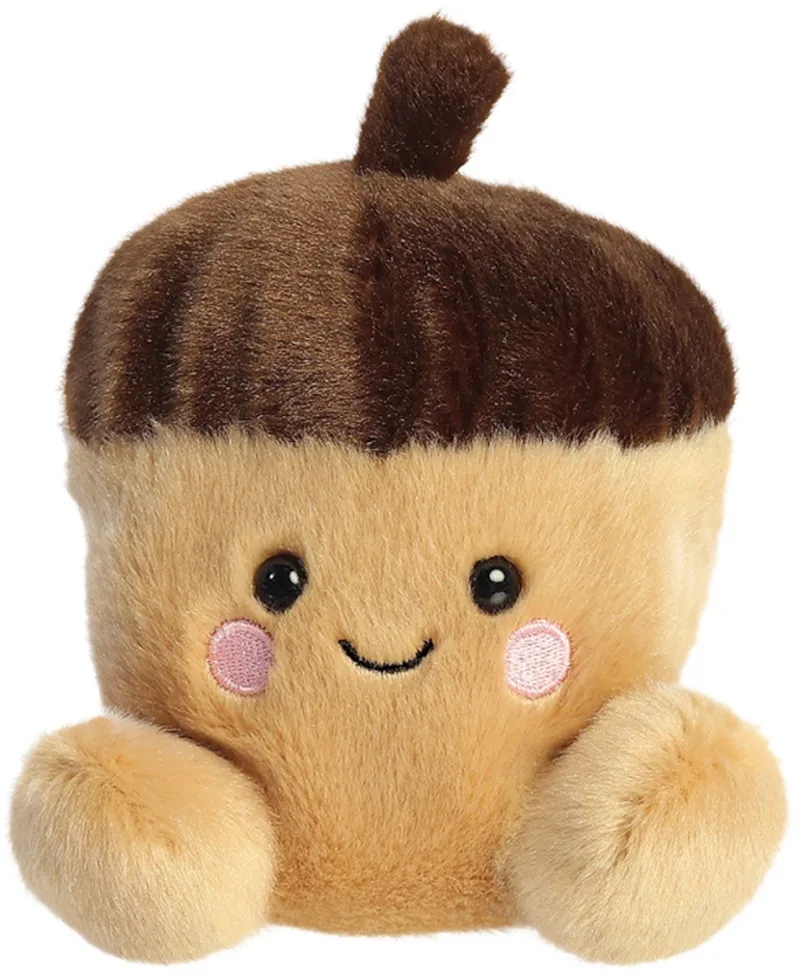 Knuffel - Palm Pals Eikel - 13 cm från Aurora i Brun – produktbild