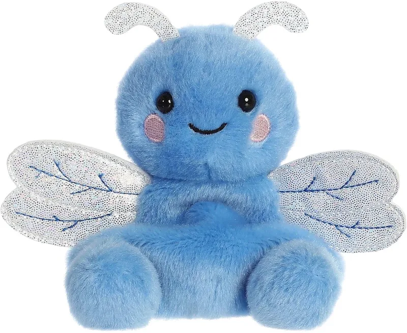 Knuffel - Palm Pals Libelle - 13 cm by Aurora in Blue – product photo