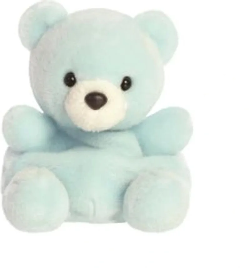 Palm Pals Blauwe Beer - Knuffels by Aurora in Blauw en wit – product photo