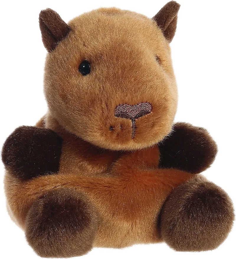 Palm Pals Capibara Knuffel - 13 cm von Aurora in Mehrfarbig – Produktfoto
