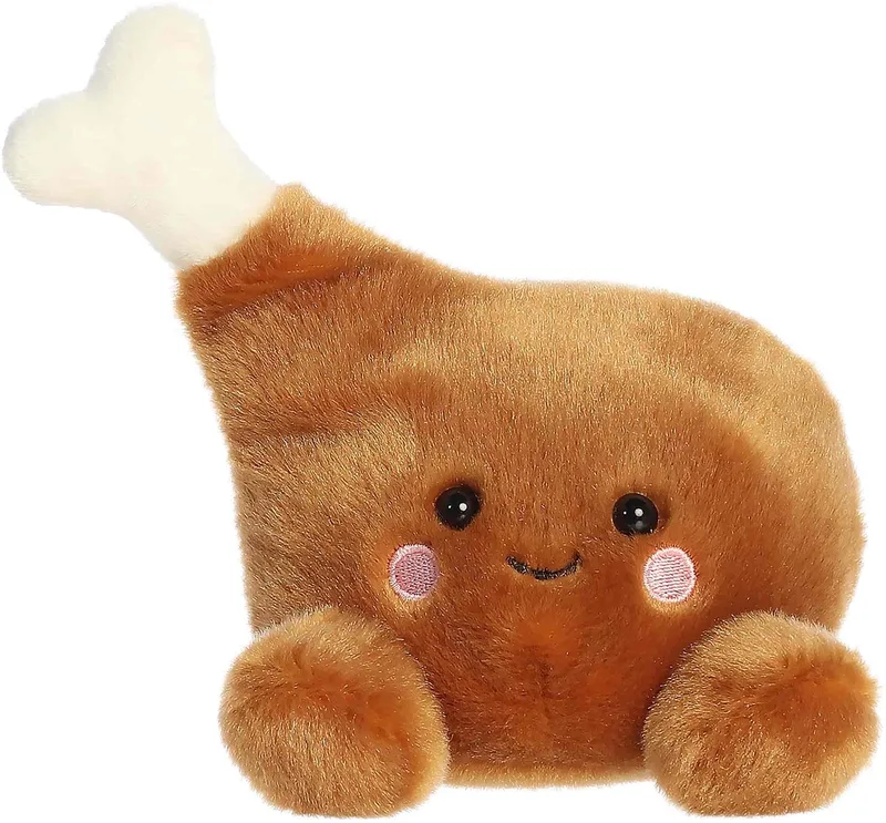 Palm Pals Drumstick Knuffel - 13 cm von Aurora in Braun – Produktfoto