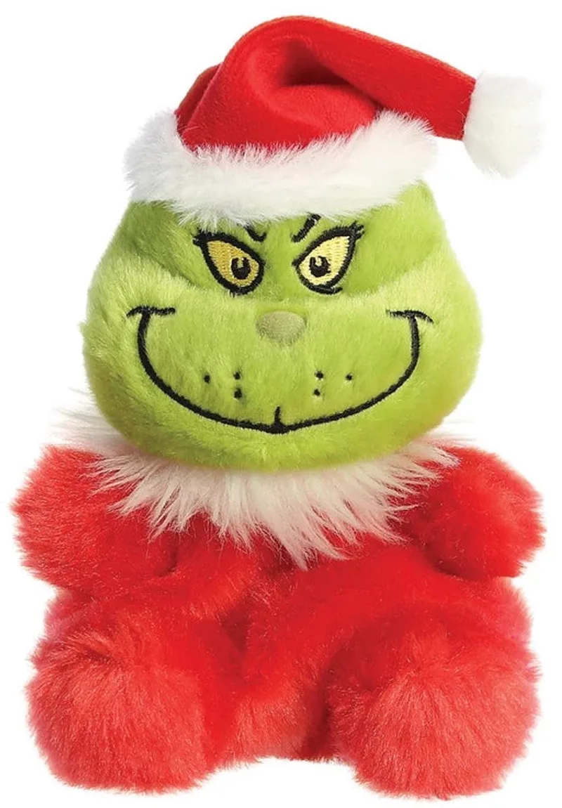 Palm Pals Grinch Kerstman - Knuffels de Aurora en Vert – photo produit