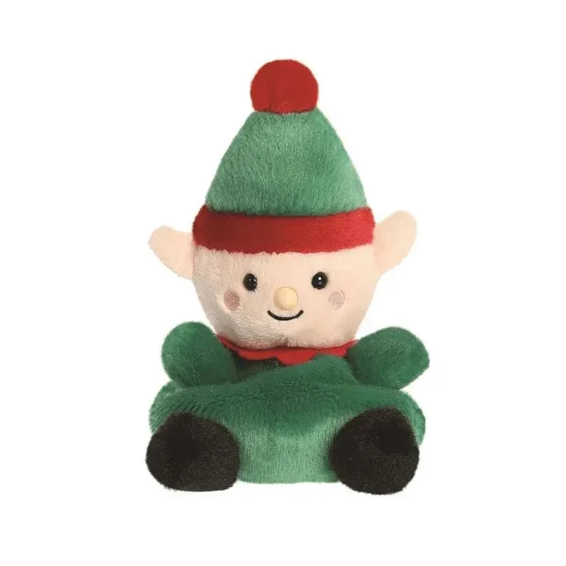 Palm Pals Kerstelf - Knuffels de Aurora en Multicolore – photo produit