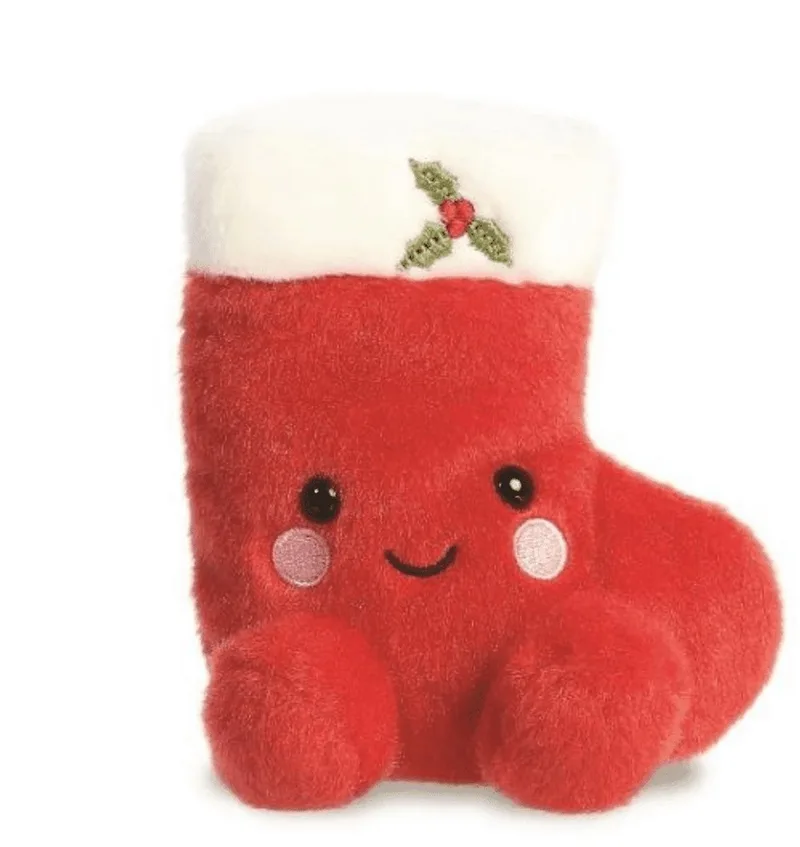 Palm Pals Kerstsok - Knuffels von Aurora in Mehrfarbig – Produktfoto