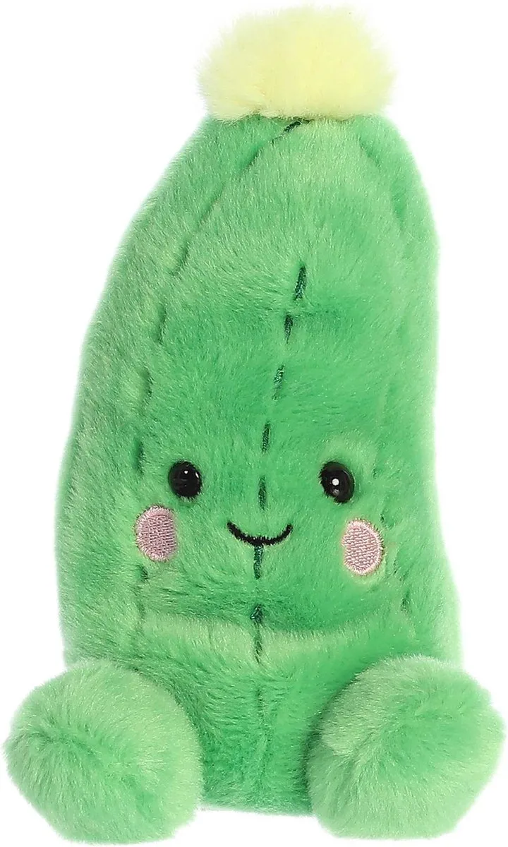 Palm Pals Komkommer Knuffel – 13 cm von Aurora in Grün – Produktfoto