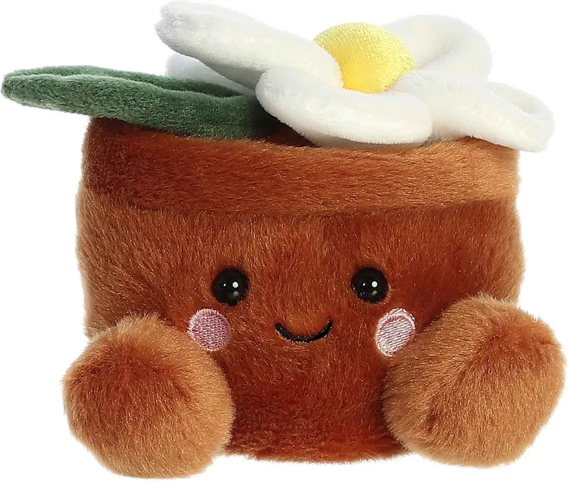 Palm Pals Madeliefje Knuffel – 13 cm by Aurora in Multicolour – product photo