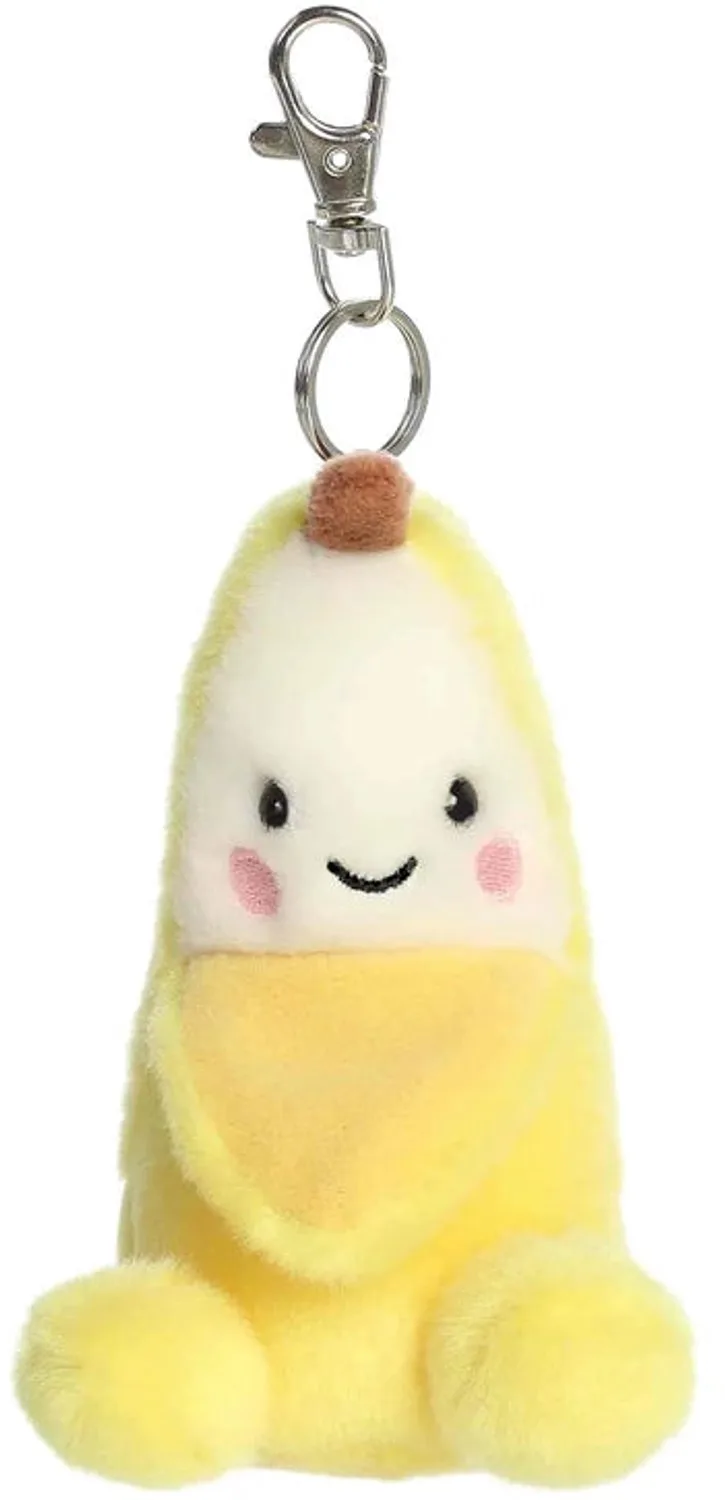 Palm Pals Sleutelhanger Banaan - Knuffels van Aurora in Geel – productfoto