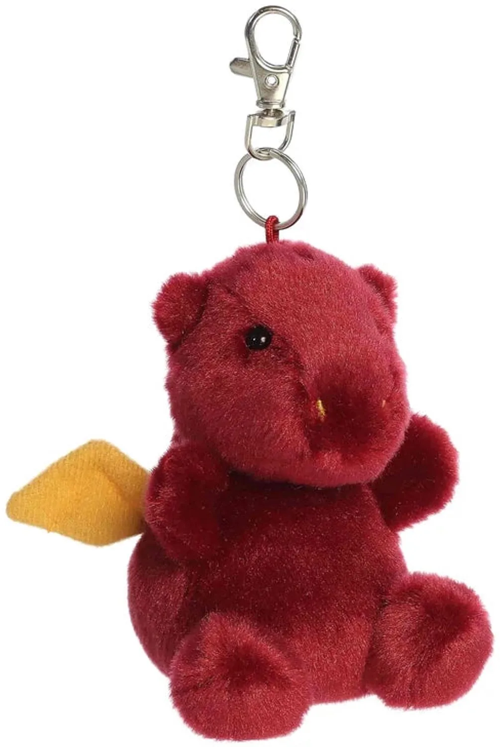 Palm Pals Sleutelhanger Draakje - Knuffels van Aurora in Rood – productfoto