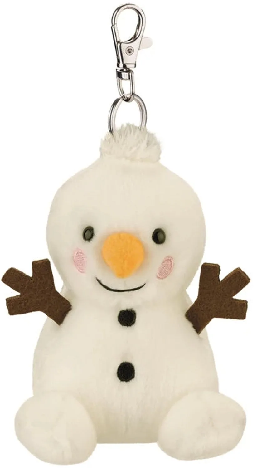 Palm Pals Sleutelhanger Twing de Sneeuwpop - Knuffels van Aurora in Wit – productfoto