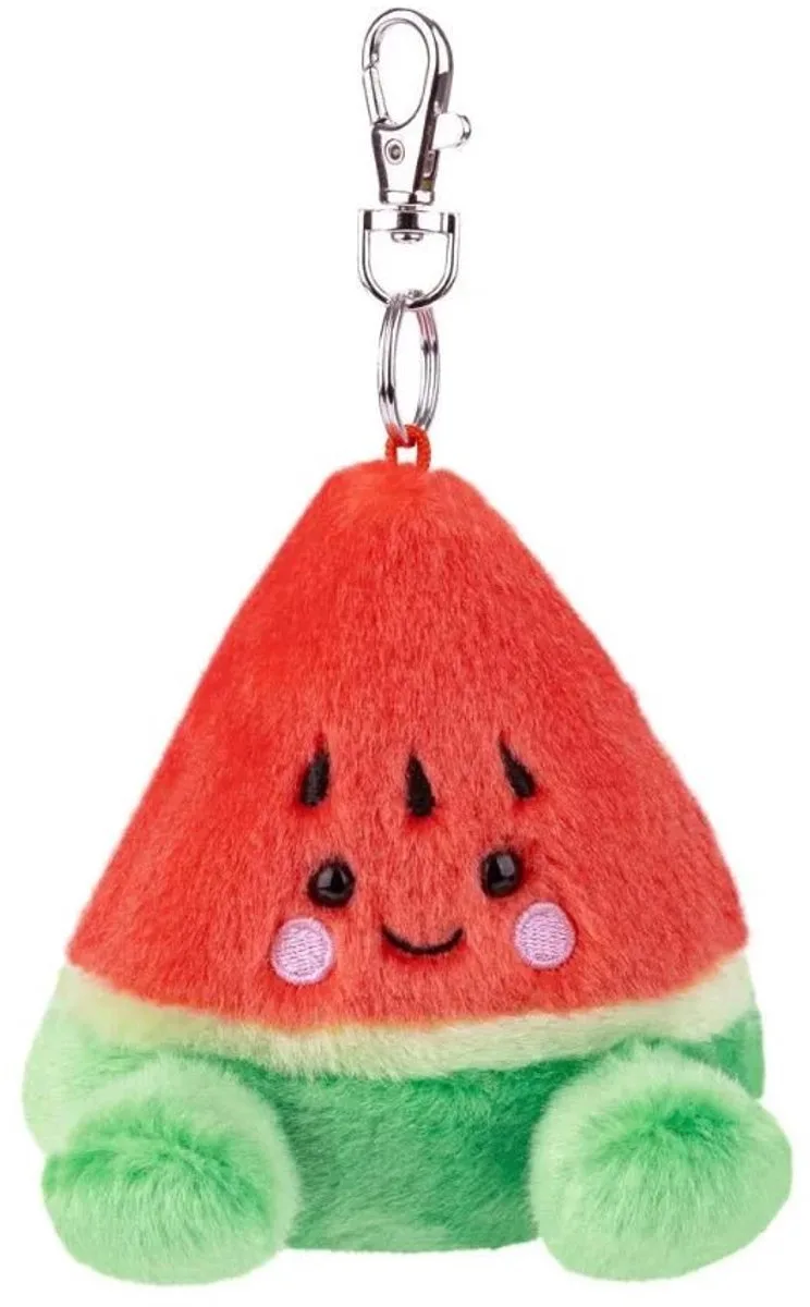 Palm Pals Sleutelhanger Watermeloen - Knuffels von Aurora in Rot – Produktfoto