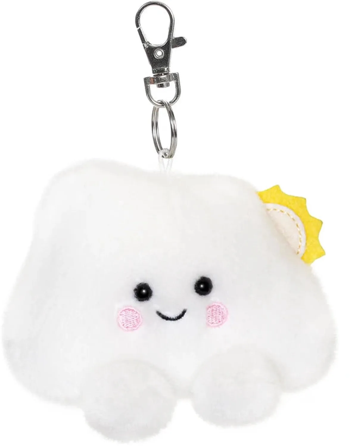 Palm Pals Sleutelhanger Wolk - Knuffels by Aurora in White – product photo