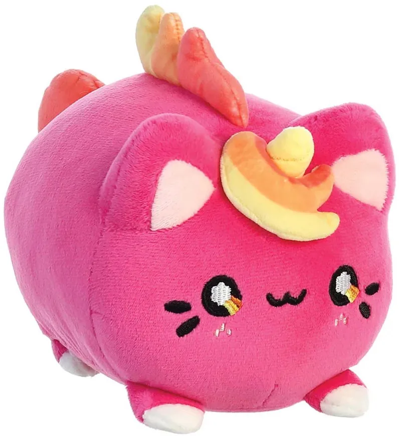 Tasty Peach Studios - Meowchi : Berry sunset von Aurora in Rosa – Produktfoto
