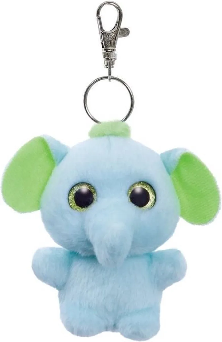 Yoohoo Eden Olifant Sleutelhanger 9 Cm by Aurora in Blank – product photo