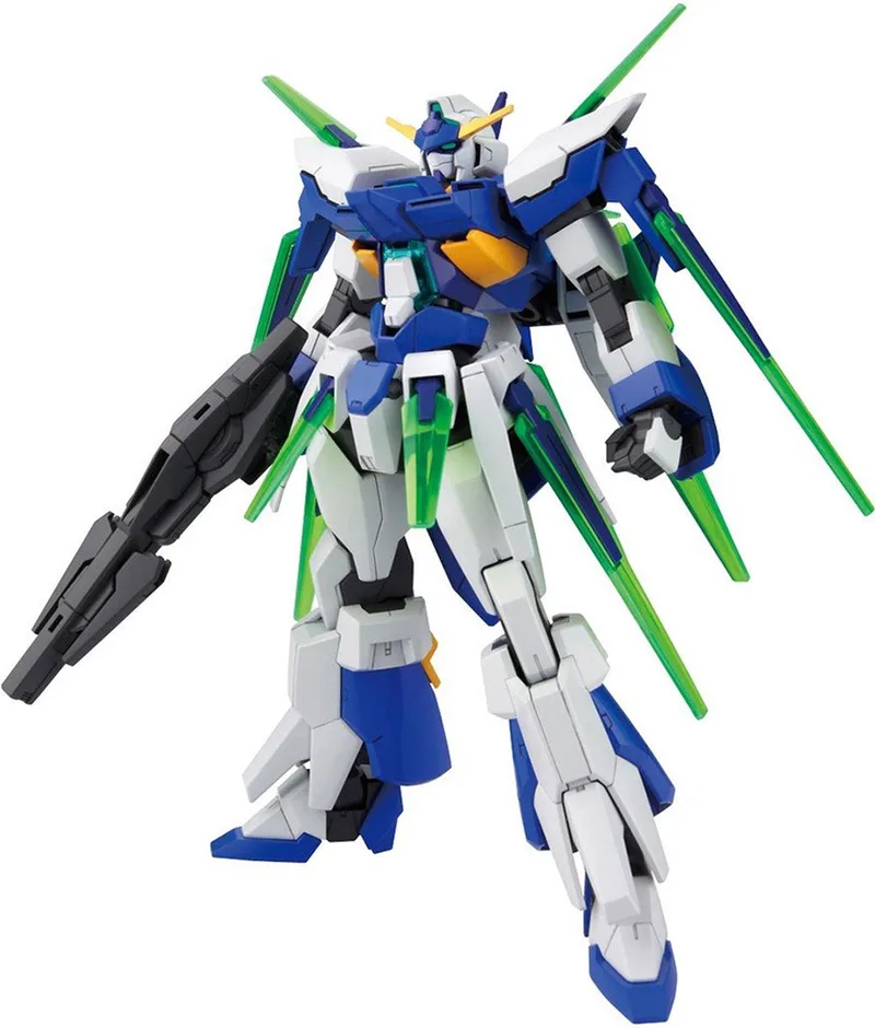 Bandai Gundam AGE: High Grade - Gundam Age-FX 1:144 Scale Model Kit Model Kits van Bandai Namco Entertainment in Blauw – productfoto
