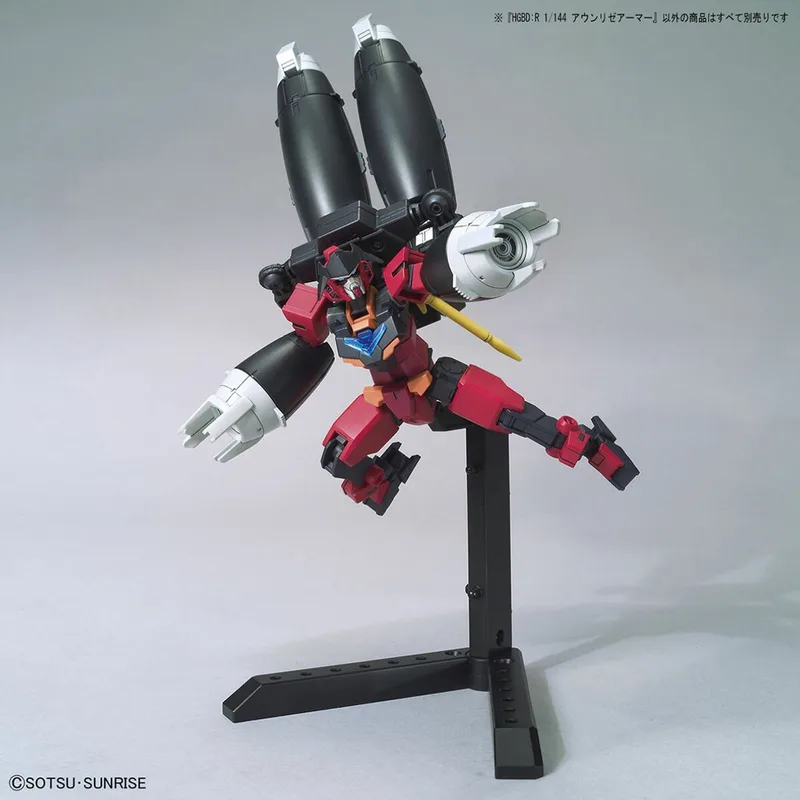 Gundam Build Divers Re:Rise: High Grade - Aun Rize Armor 1:144 Model Kit van Bandai Namco Entertainment in Bonte kleuren – productfoto