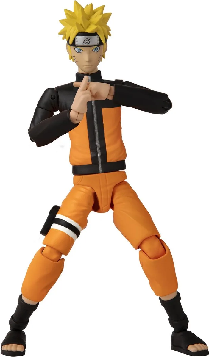 Anime Heroes - Naruto Shippuden - Anime helden Figuur 17 cm - Officieel gelicenseerde Naruto - Naruto Action Figure - Speelgoed voor kinderen van 4+ - 36901 van Bandai in Naruto Uzumaki – productfoto
