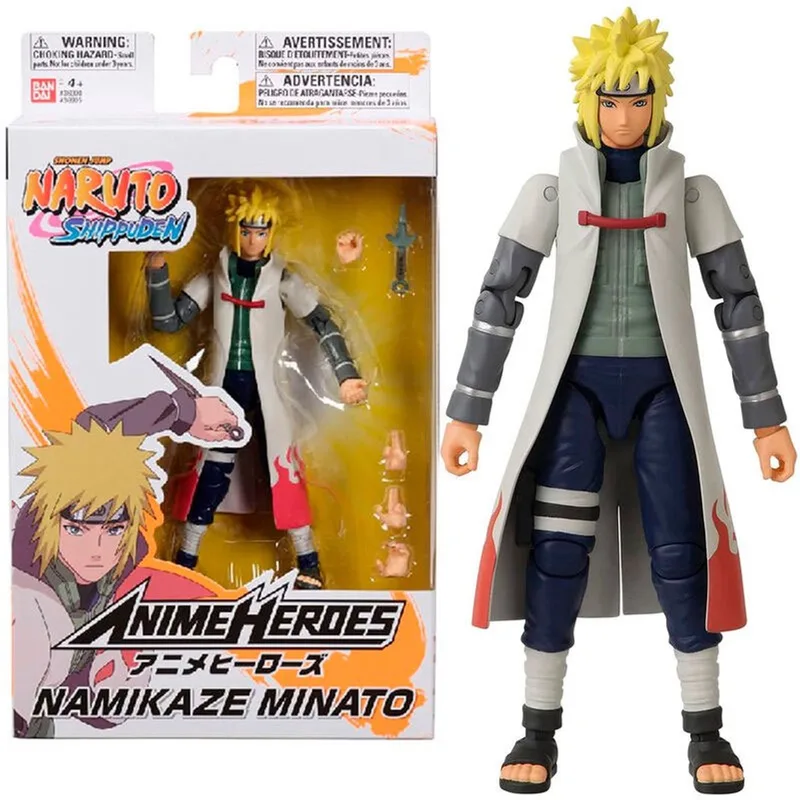 Anime Heroes – Naruto Shippuden – Anime Heroes Figuur 17 cm – Namikaze Minato – 36905 by Bandai in Minato Namikaze – product photo