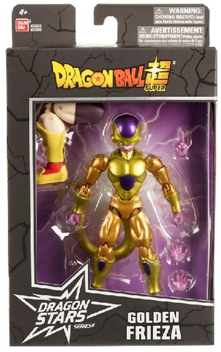 Dragon Ball Super - Dragon Stars Figuur 17 cm - Officieel gelicenseerde Dragon Ball - Frieza Action Figure - Speelgoed voor kinderen van 4 jaar + 35993 by Bandai in Golden Frieza – product photo
