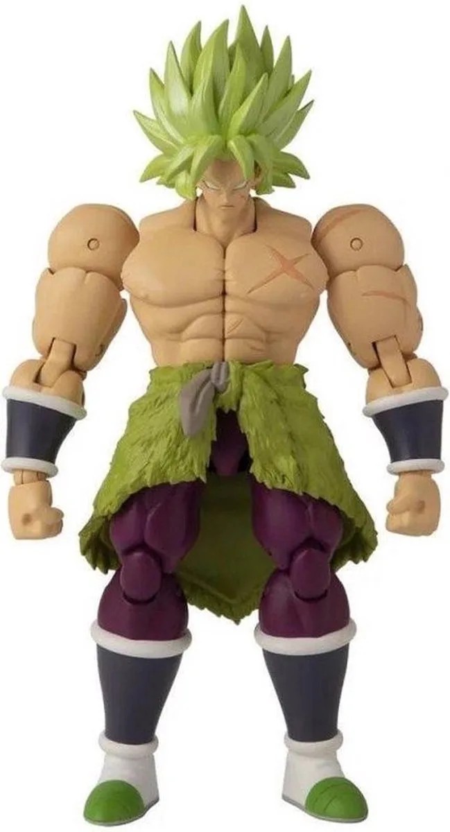 Dragon Ball Super – Dragon Stars Figuur 17 cm – Super Saiyan Broly – Gelede Broly Figuur – Officiële Dragon Ball Licentie – Kinderspeelgoed 4 jaar en + – 36190J van Bandai – productfoto