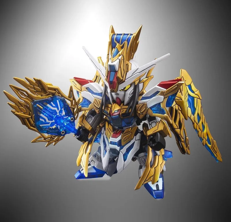 Gundam: SD - Sangoku Soketsuden Zhuge Liang Freedom Gundam - Model Kit by Bandai in Multicolour – product photo