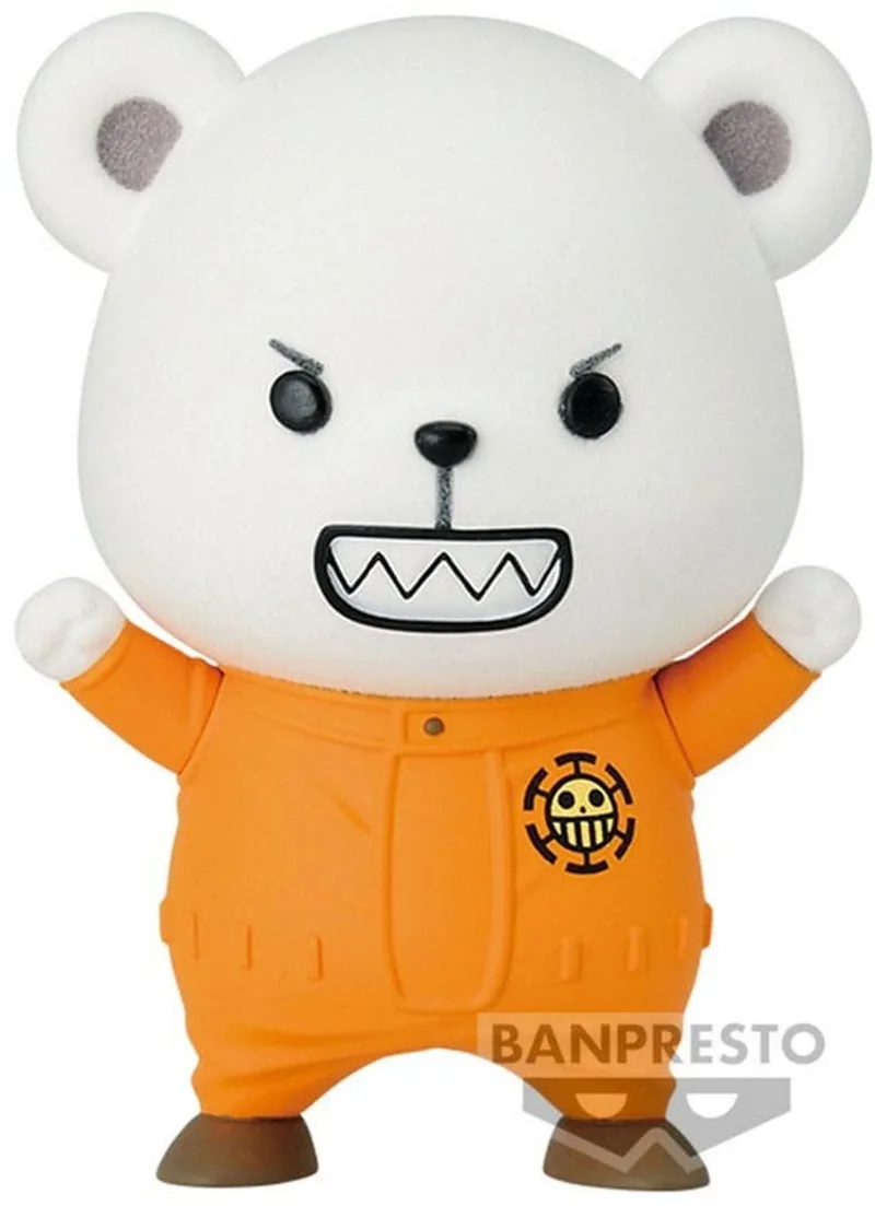 One Piece: Fluffy Puffy - Bepo Figure Mini-Figuur van Banpresto in Meerkleurig – productfoto