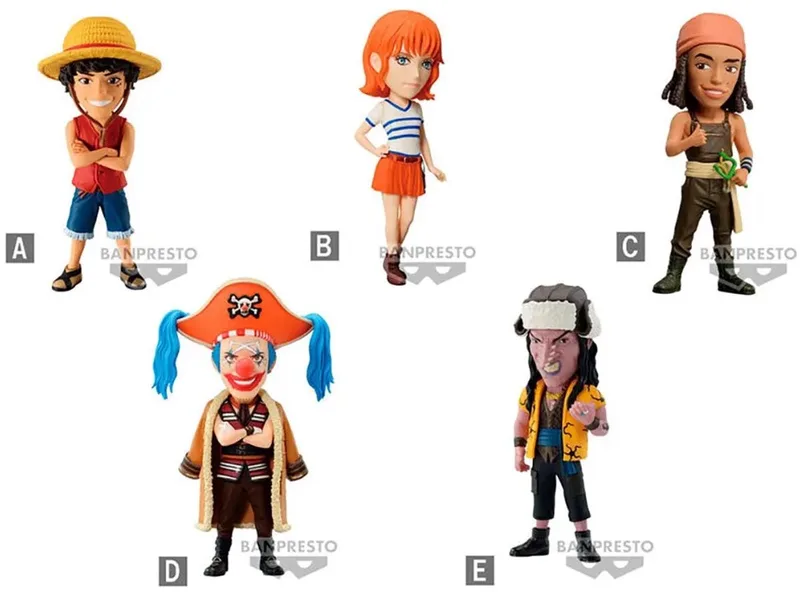 One Piece Wereldwijd Verzamelbare Netflix-figuur Vol1 7 Cm Veelkleurig by Banpresto in Multicolour – product photo