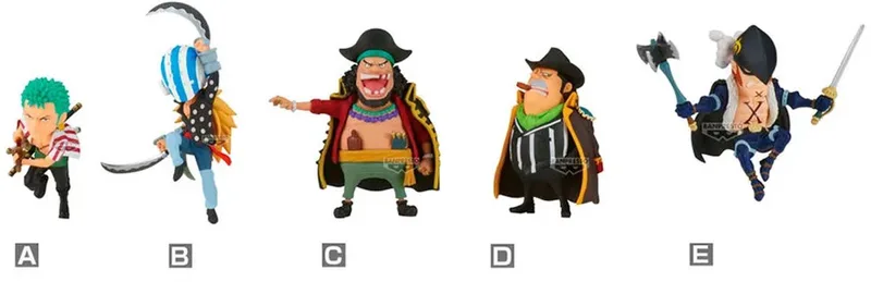 One Piece World -sabaody Island The Worst Generation2 69 Cm Figuur Veelkleurig by Banpresto in Multicolour – product photo