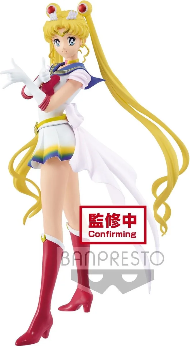 Sailor Moon Eternal - Super Sailor Moon Glitter & Glamours Ver.A Figure 23cm by Banpresto in Multicolour – product photo