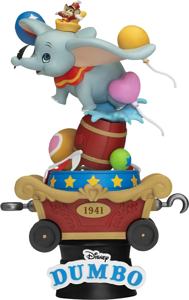 Disney Classics - Dumbo - Circus Olifant - Beeld - 16cm by Beast Kingdom in Multicolour – product photo