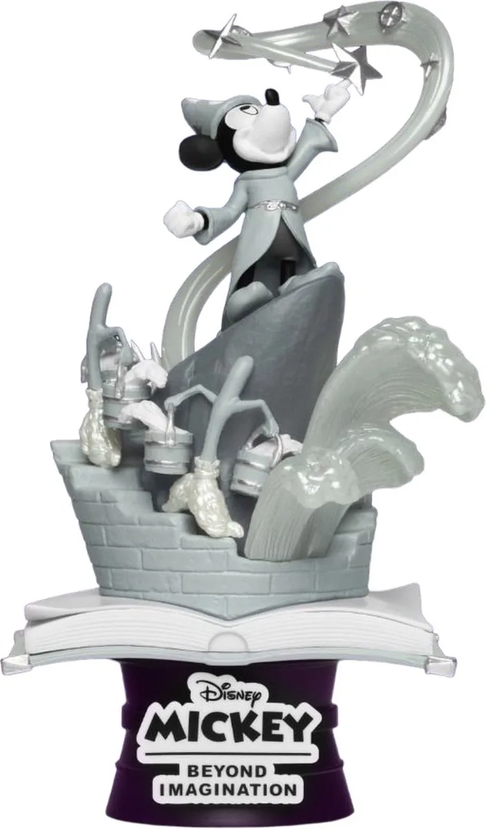 Disney - Diorama-018 - Mickey Beyond Imagination - De Tovenaarsleerling Speciale Editie - 15cm van Beast Kingdom in Meerkleurig – productfoto