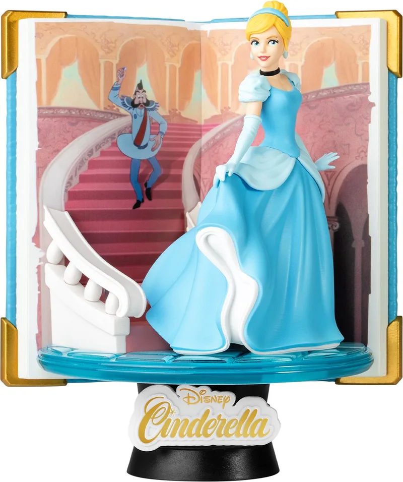 Disney - Diorama-115 - Verhalenboekenserie - Assepoester - 13cm van Beast Kingdom in Meerkleurig – productfoto