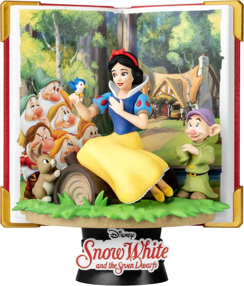 Disney - Diorama-117 - Verhalenboekenserie - Sneeuwwitje - 13cm van Beast Kingdom in Meerkleurig – productfoto