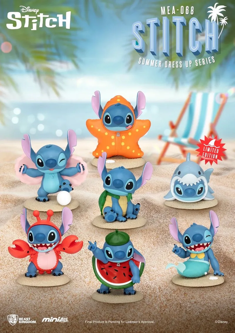 Disney – Lilo & Stitch Summer Dress Up – Figure Blind Box – 9 cm van Beast Kingdom in Meerkleurig – productfoto