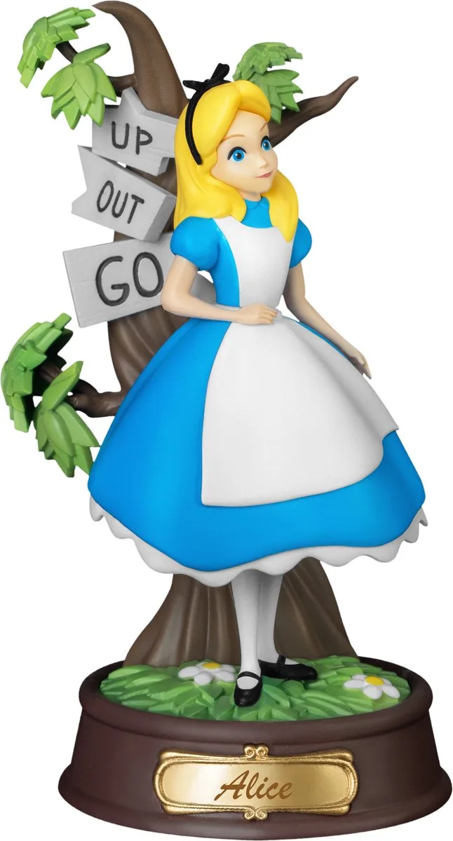 Disney - Mini Diorama-001 - Alice in Wonderland Series - Alice - 10cm van Beast Kingdom in Meerkleurig – productfoto