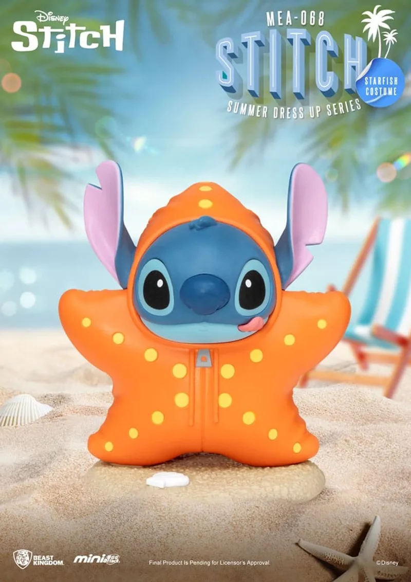 Lilo & Stitch Mini Egg Attack Figures 10 cm Stitch summer dress up Series Assortment (6) by Beast Kingdom in Multicolour – product photo