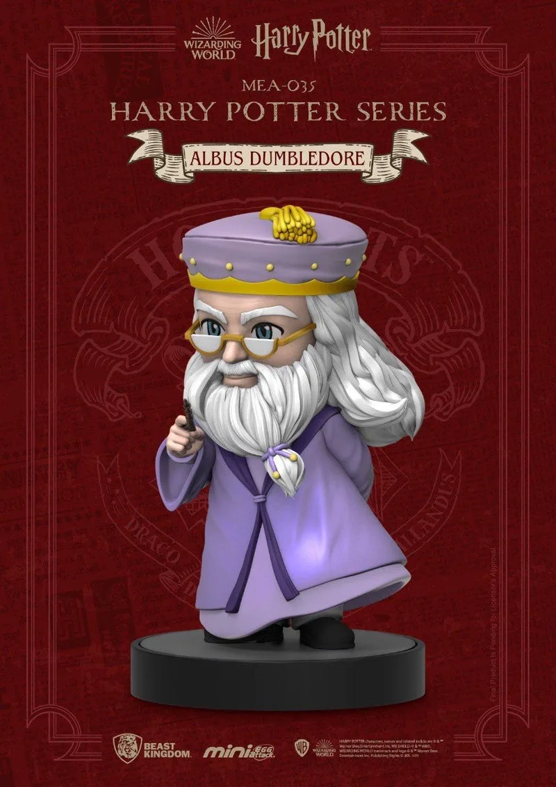 Perkamentus - Harry Potter Mini Egg Attack Figuur van Beast Kingdom in Albus Dumbledore – productfoto