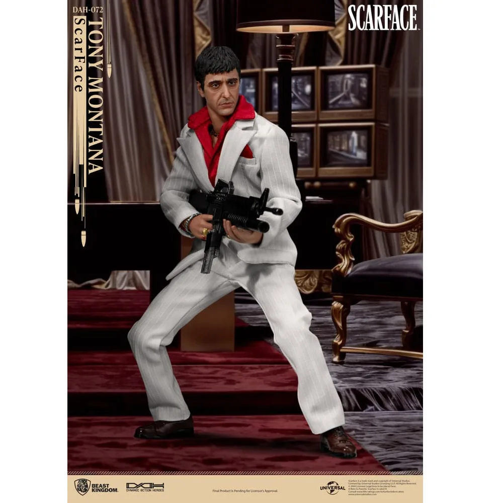 Scarface Tony Montana Action Figure van Beast Kingdom – productfoto