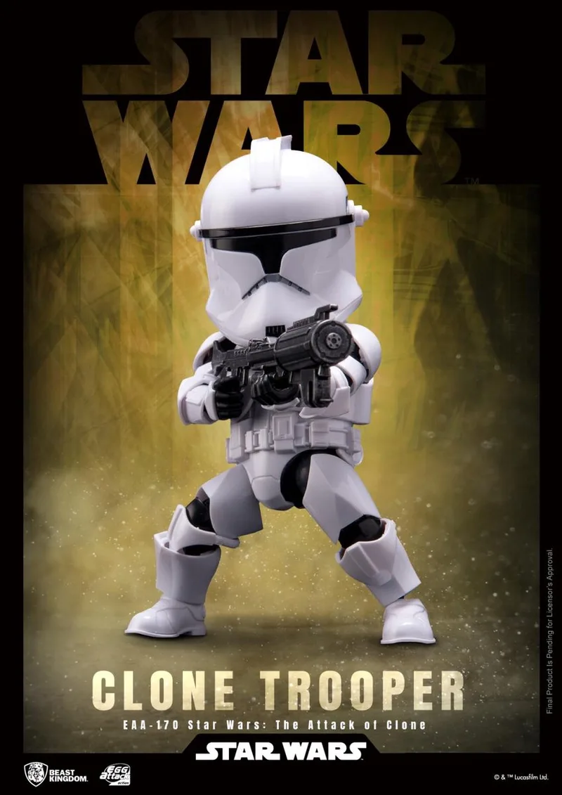 STAR WARS - Clone Trooper - Figure Egg Attack Action 16.5cm van Beast Kingdom in Meerkleurig – productfoto