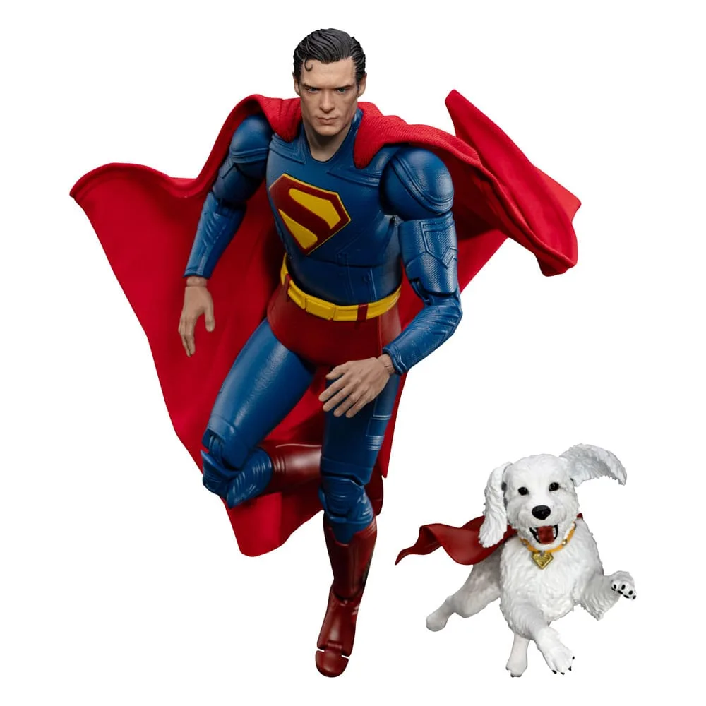 Superman & Krypto action figure van Beast Kingdom – productfoto