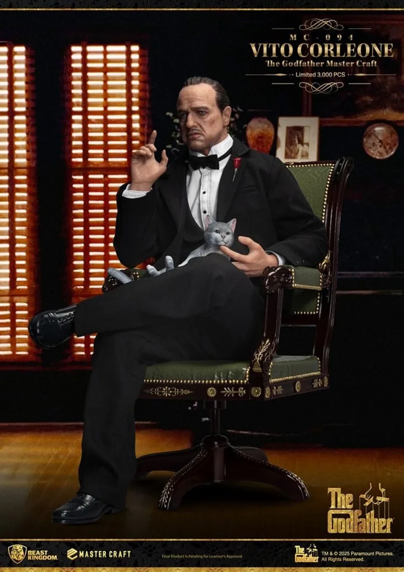The Godfather Master Craft Statue Vito Corleone 31 cm van Beast Kingdom in Meerkleurig – productfoto