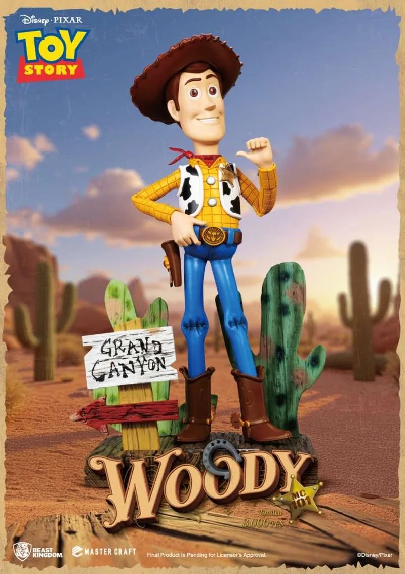 Toy Story Master Craft Statue Sheriff Woody 44 cm by Beast Kingdom in Multicolour – product photo