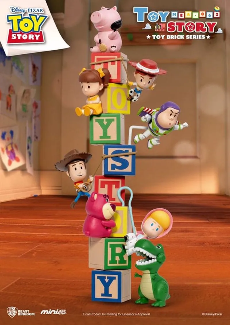 Toy Story Mini Egg Attack Figures 7 cm Brick Series Assortment (8) by Beast Kingdom in Toy Story Mini Egg Attack Figures 7 cm Brick Series Assortment (8) – product photo