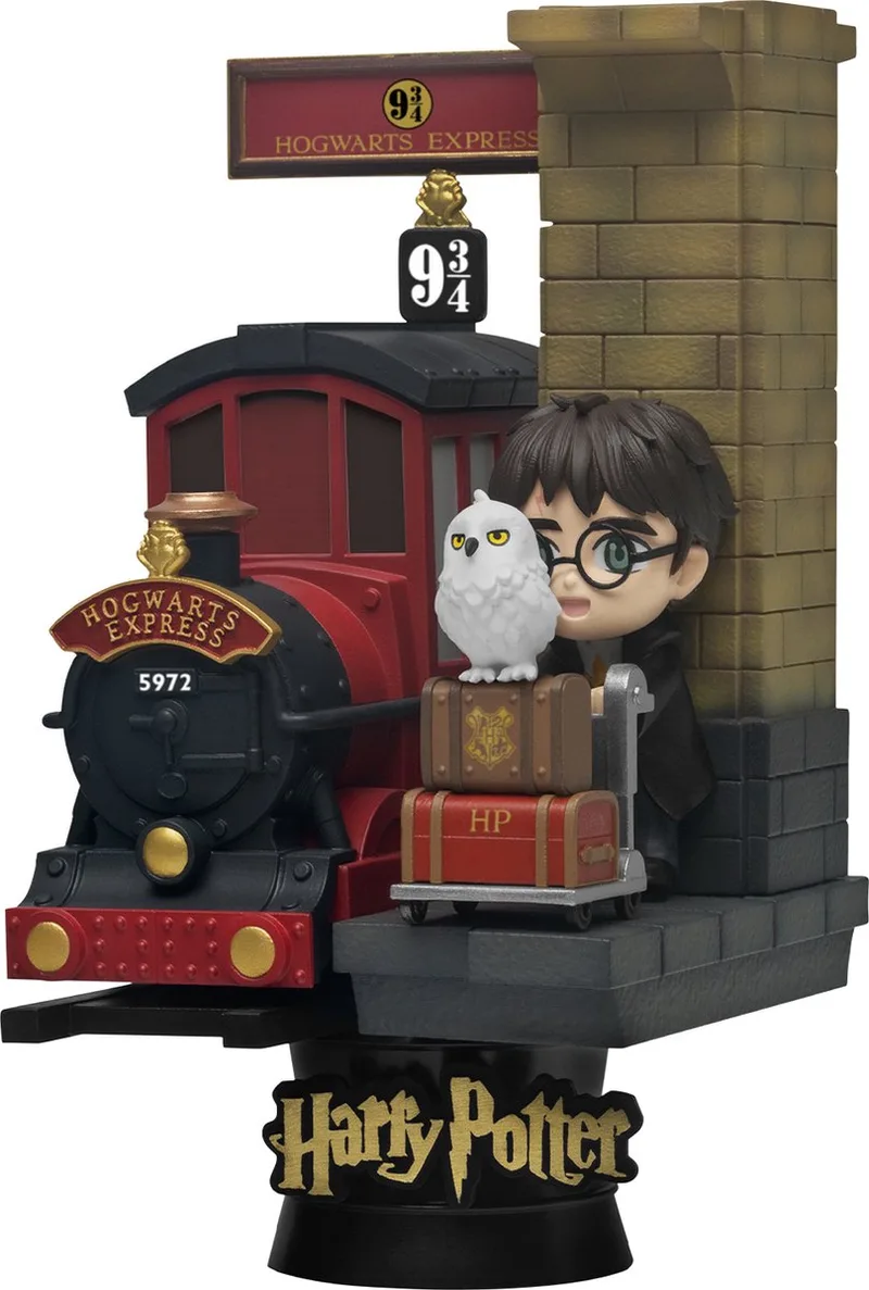Warner Bros - Harry Potter - Perron 9 3/4 - Beeld - 15cm van Beast Kingdom in Meerkleurig – productfoto