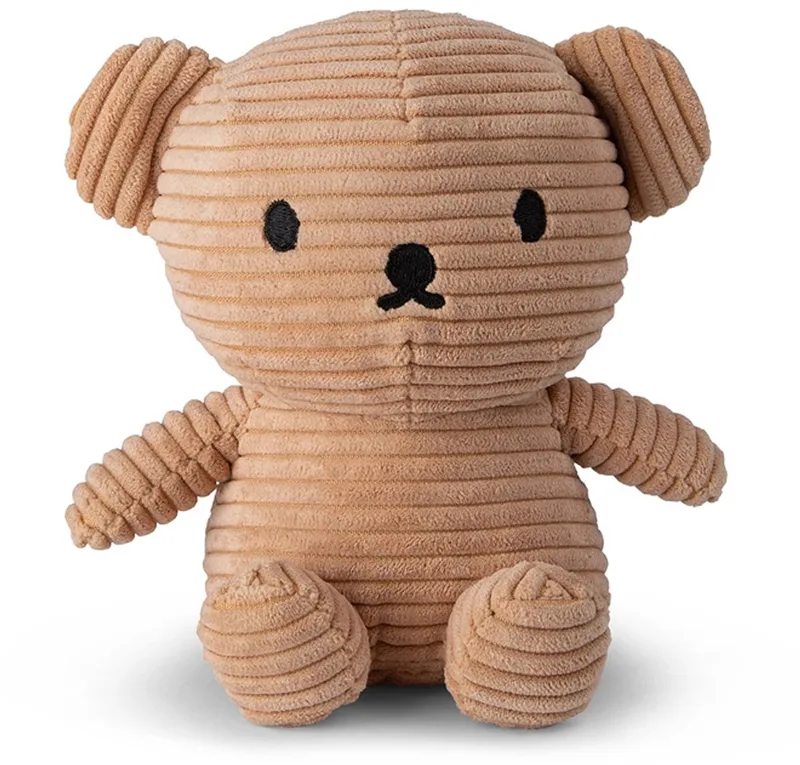 Boris Beer Corduroy 17cm van Bon Ton Toys in Beige – productfoto
