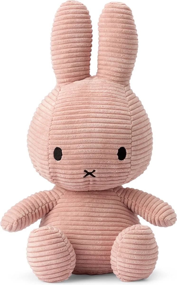 Nijntje - ECO Corduroy Pink - 33 cm - 13" van Bon Ton Toys in Roze – productfoto
