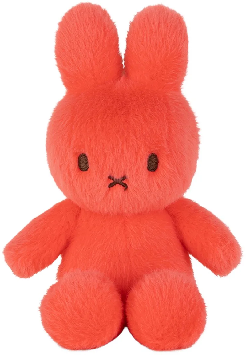 Nijntje - ECO Fuzzy - Bright Coral - 18 cm by Bon Ton Toys in Koraal – product photo
